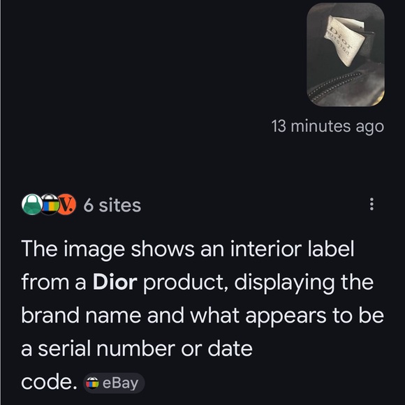 Dior navy and Cream Monogram Bucket Shoulder Bag - Picture 16 of 16